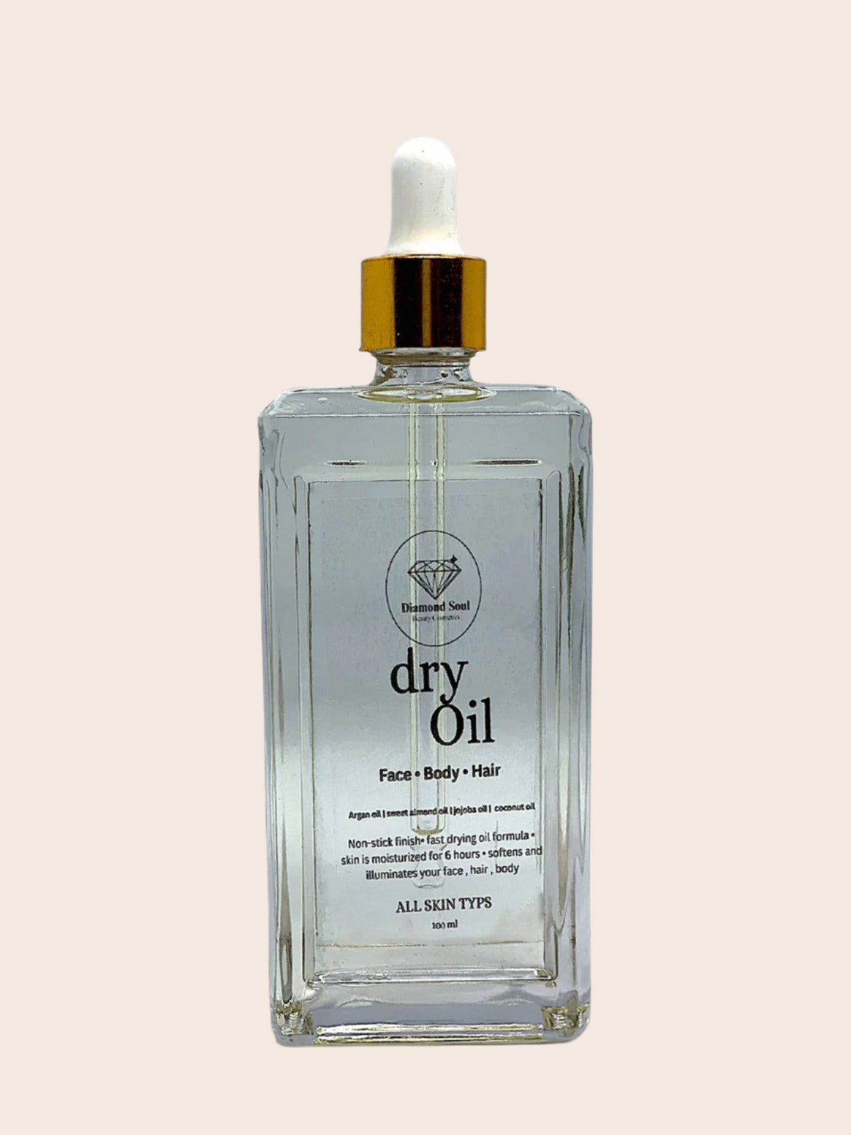 Dry oil clear