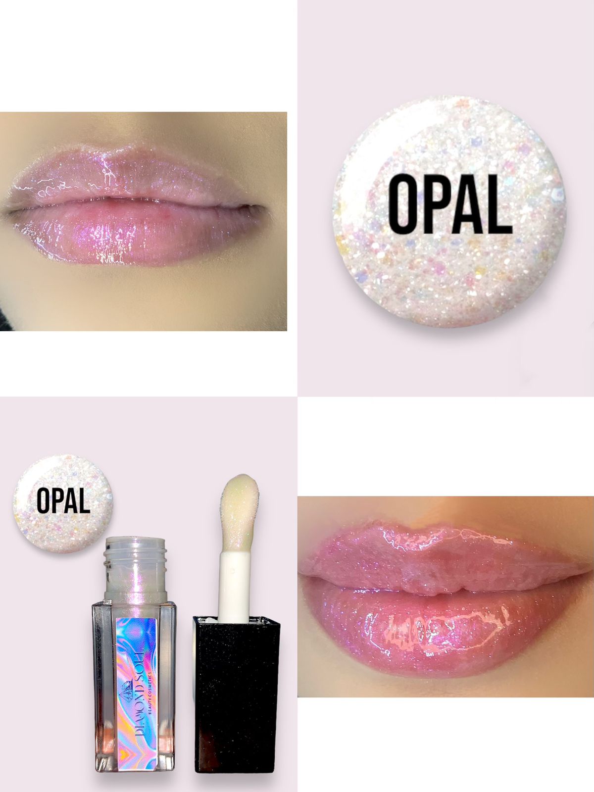 Lip gloss (Opal)